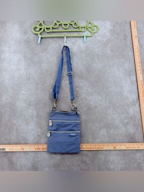 Baggallini Blue Nylon Crossbody Organizer